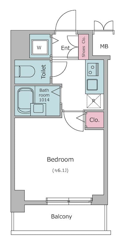 Preview floorplan of Residia Hiroo II