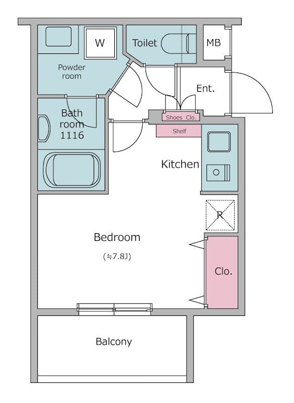 Preview floorplan of Residia Setagaya Wakabayashi