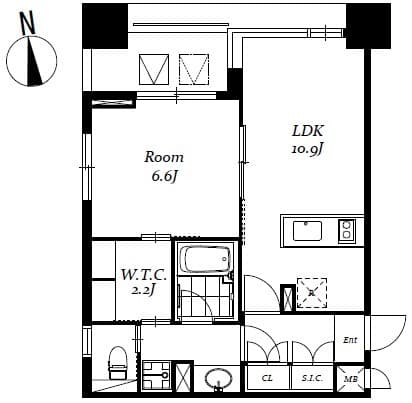 Preview floorplan of Residia Nihonbashi Bakurocho III