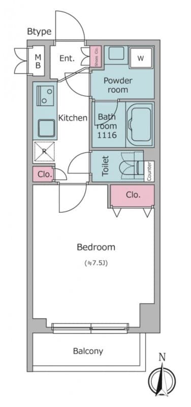 Preview floorplan of Light Terrace Oshiage