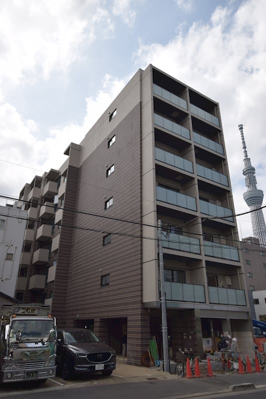Main exterior of Light Terrace Oshiage
