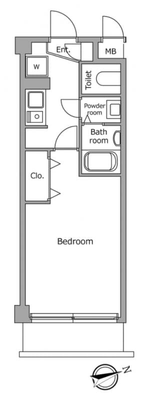 Preview floorplan of Residia Hongo Kikusaka Place