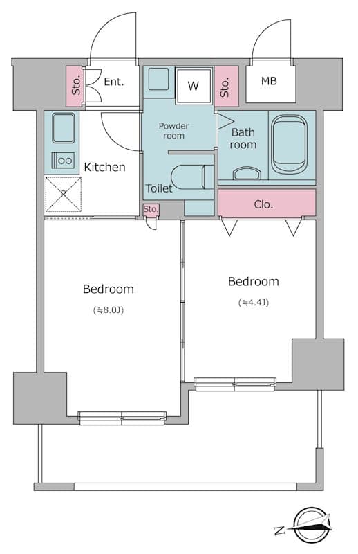 Preview floorplan of Residia Akihabara