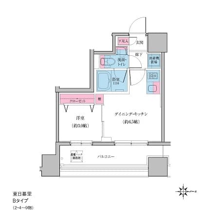 Preview floorplan of Crevia Riguse Nippori