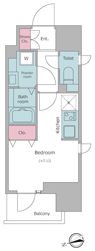 Preview floorplan of Residia Omori II