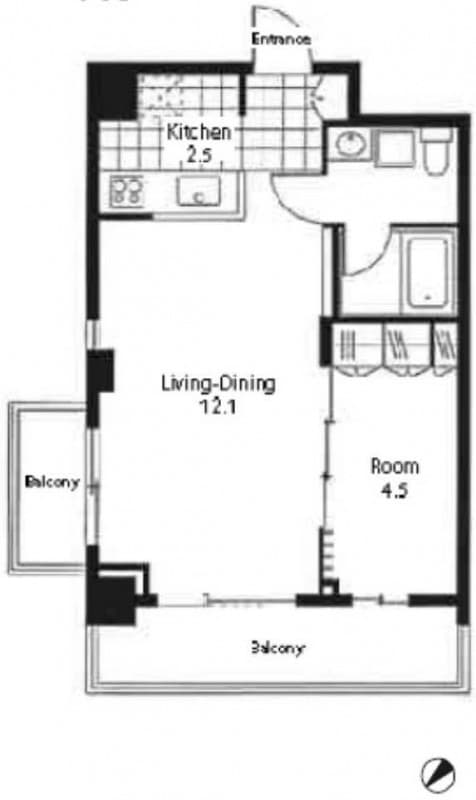 Preview floorplan of Residia Minamiyukidani