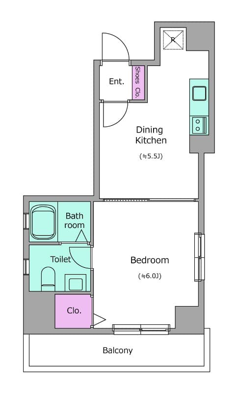 Preview floorplan of Residia Nihonbashi Ningyocho