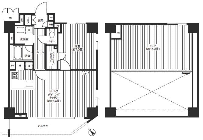 Preview floorplan of Residia Shibuya