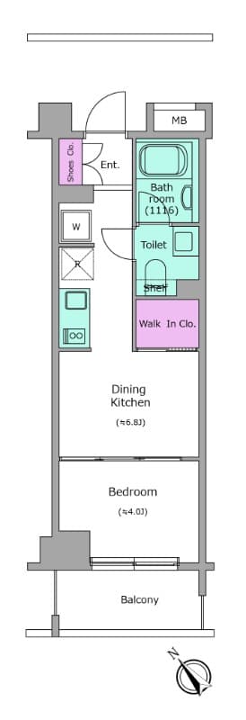 Preview floorplan of Residia Ogikubo