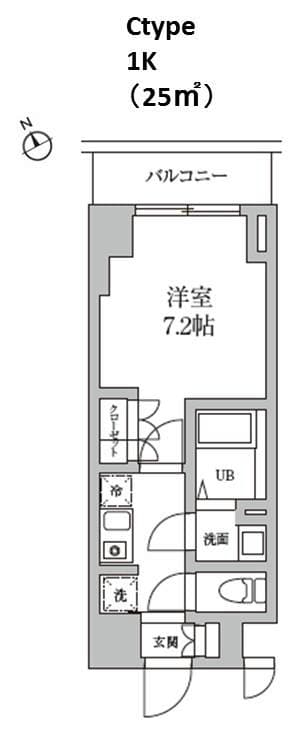Preview floorplan of Residia Nihonbashi Bakurocho II