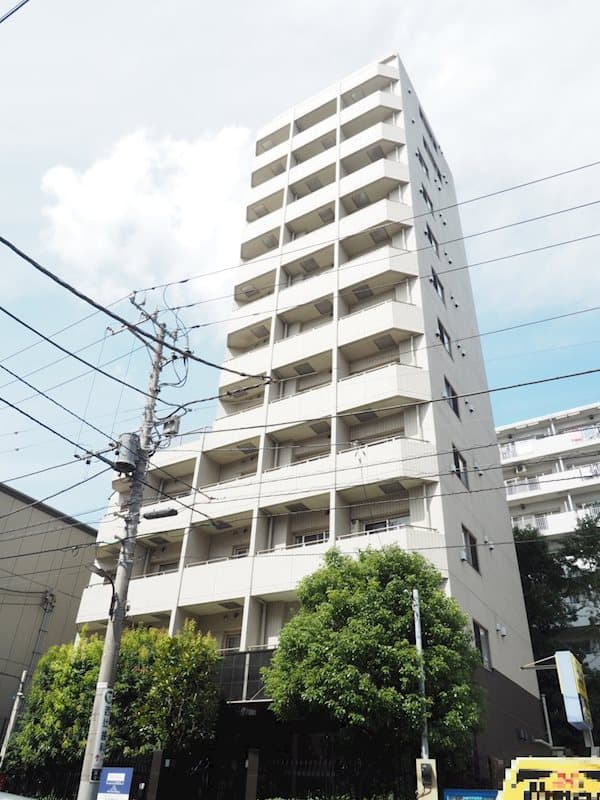 Main exterior of Residia Takanawa Katsurazaka