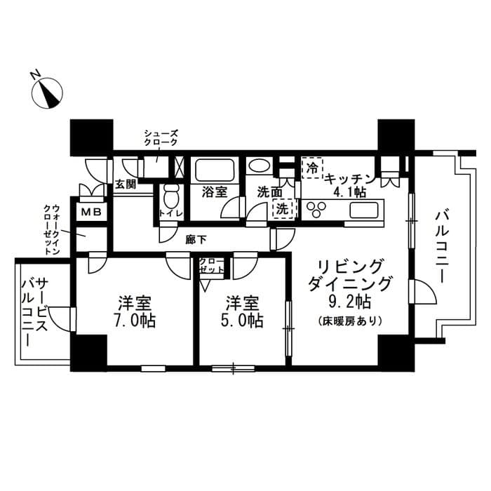 Preview floorplan of Residia Machiya
