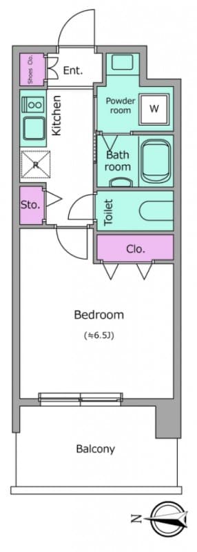 Preview floorplan of Residia Funabashi Ⅰ・Ⅱ