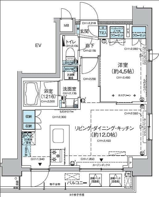 Preview floorplan of Residia Kamata V