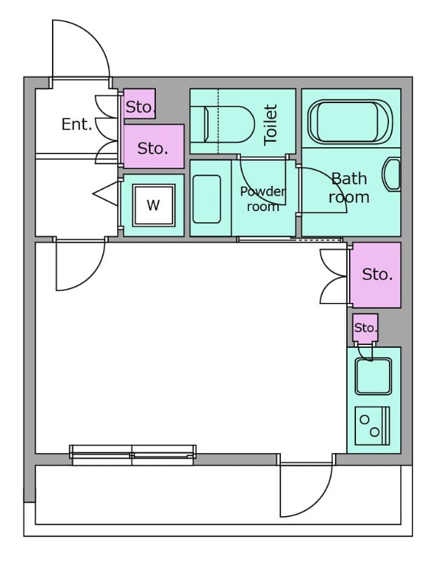 Preview floorplan of Residia Ichigaya