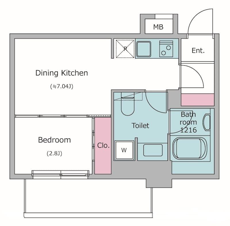 Preview floorplan of Residia Shinkawa