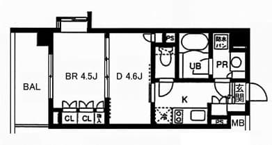 Preview floorplan of Residia Ikebukuro