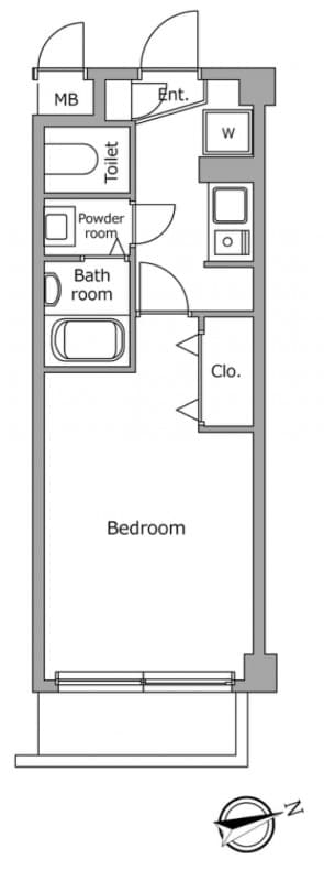 Preview floorplan of Residia Hongo Kikusaka Place