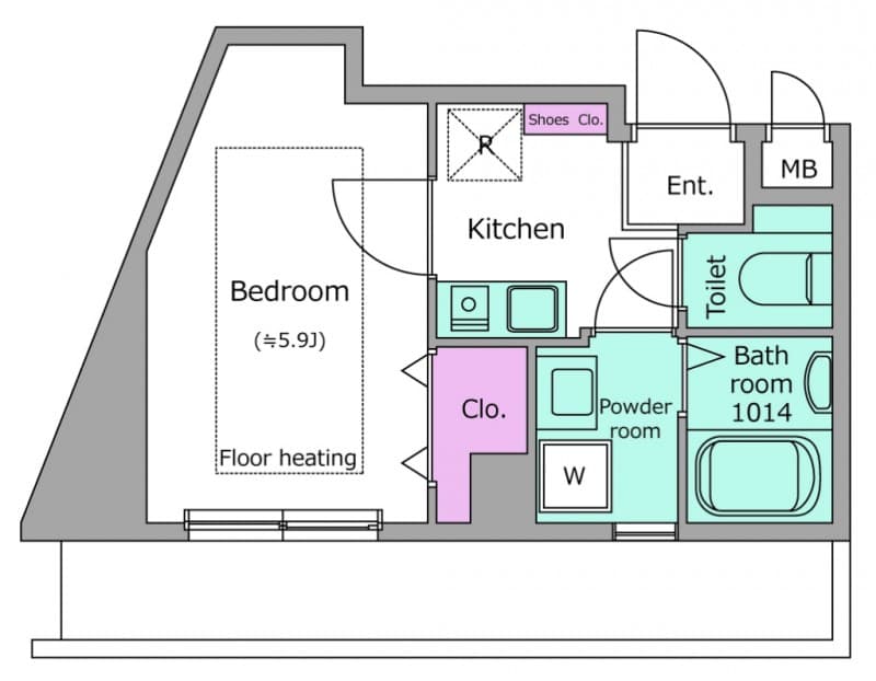 Preview floorplan of Laclas Kikuna