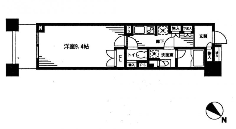 Preview floorplan of Residia Nihonbashi Bakurocho