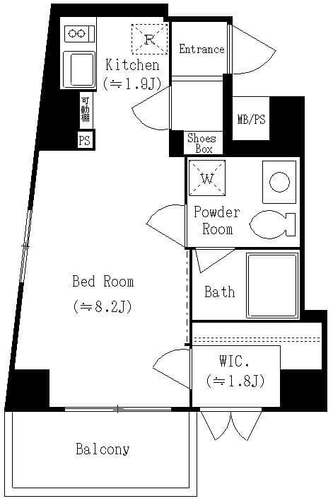 Preview floorplan of Residia Ebisu