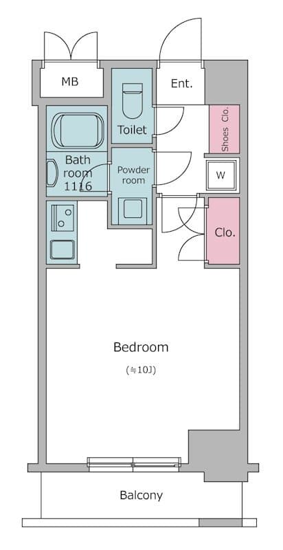 Preview floorplan of Residia Kudanshita