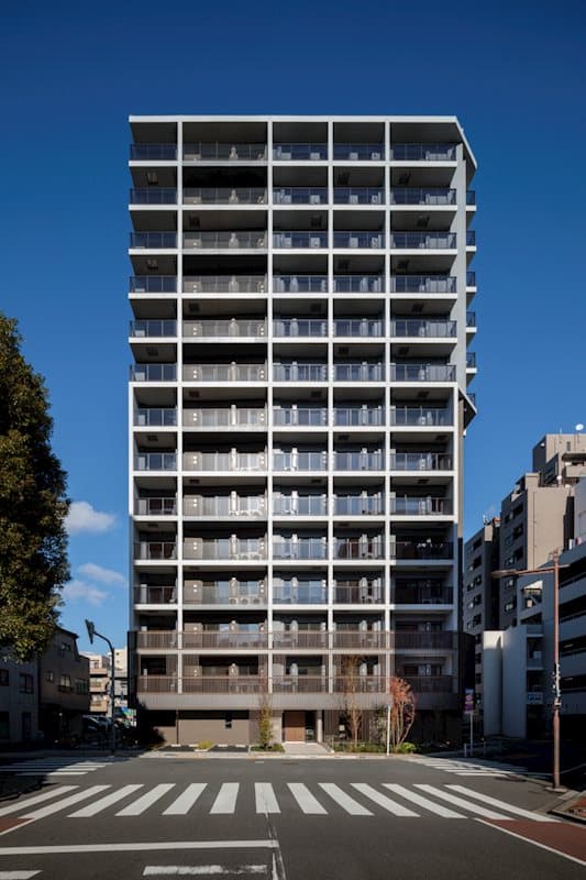 Main exterior of ONE ROOF RESIDENCE ASAKUSABASHI