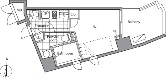 Preview floorplan of Residia Mejiro II