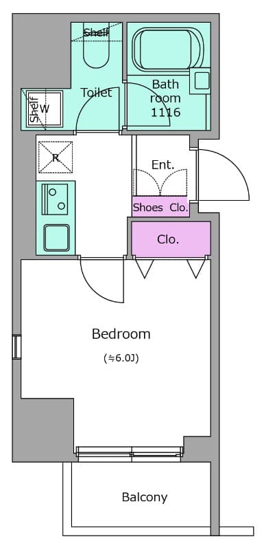 Preview floorplan of Residia Bunkyo Hongo II