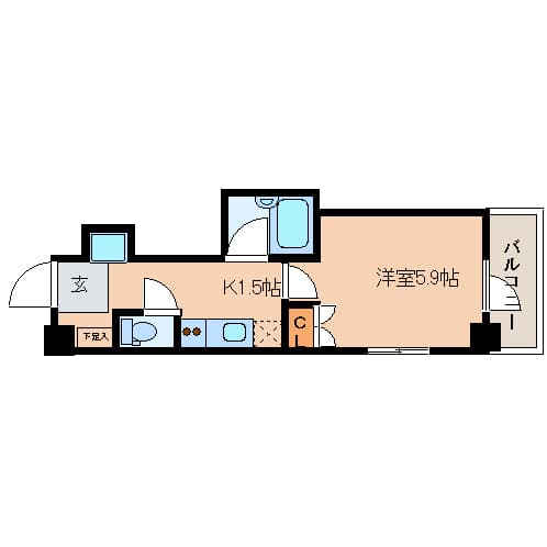 Preview floorplan of Residia Bunkyo Yushima II