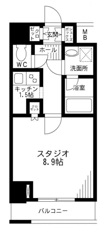 Preview floorplan of Residia Kudanshita