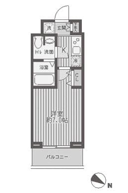 Preview floorplan of Residia Kamata