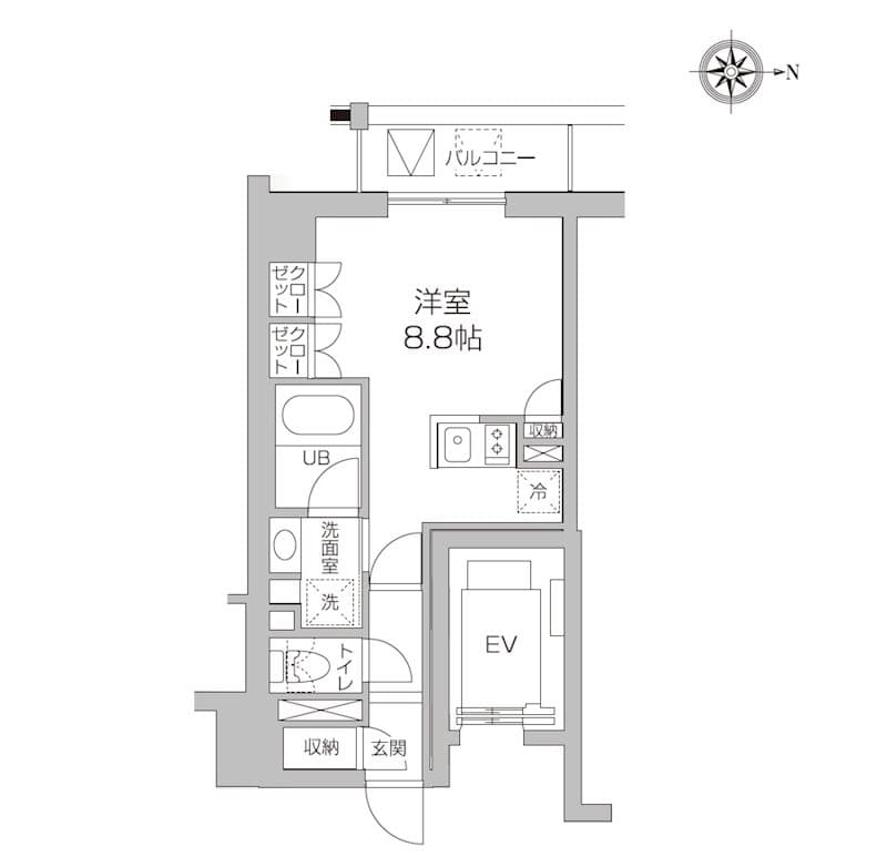 Preview floorplan of Residia Koenji