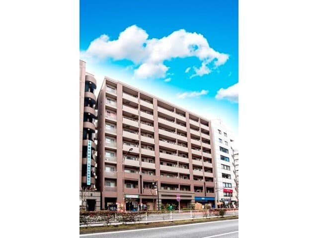 Main exterior of Park Flats Shibuya Daikanyama