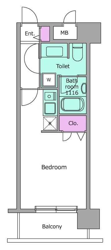 Preview floorplan of Residence Edogawabashi
