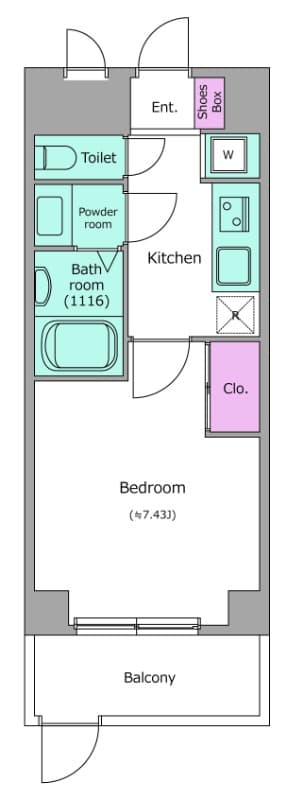 Preview floorplan of Loc 'S Kikuna