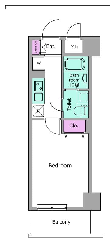 Preview floorplan of Residia Nishi-Funabashi