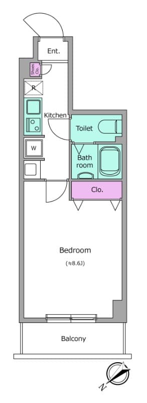 Preview floorplan of Residia Kamata Minami Place
