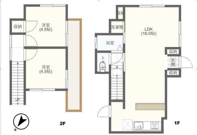 Preview floorplan of Brooklyn cafe-style renovated detached house ✨ [RT]