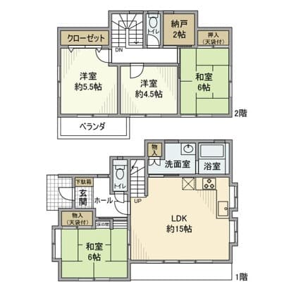 Preview floorplan of Detached house in Izumigaoka ✨[RT]
