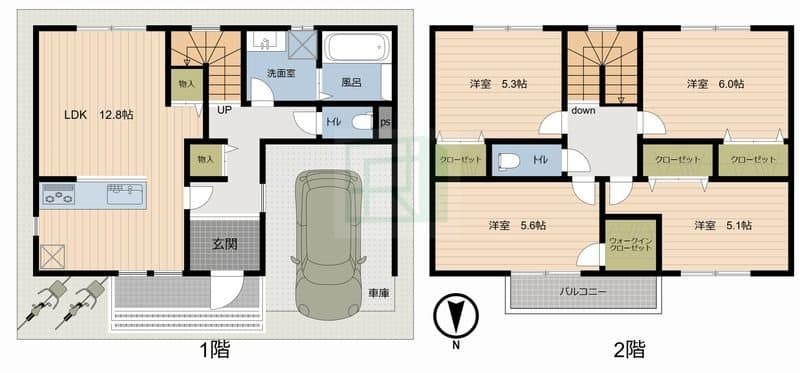 Preview floorplan of Rental house in Wakayama 1-chome, Moroyama-machi, Iruma-gun ✨[RT]
