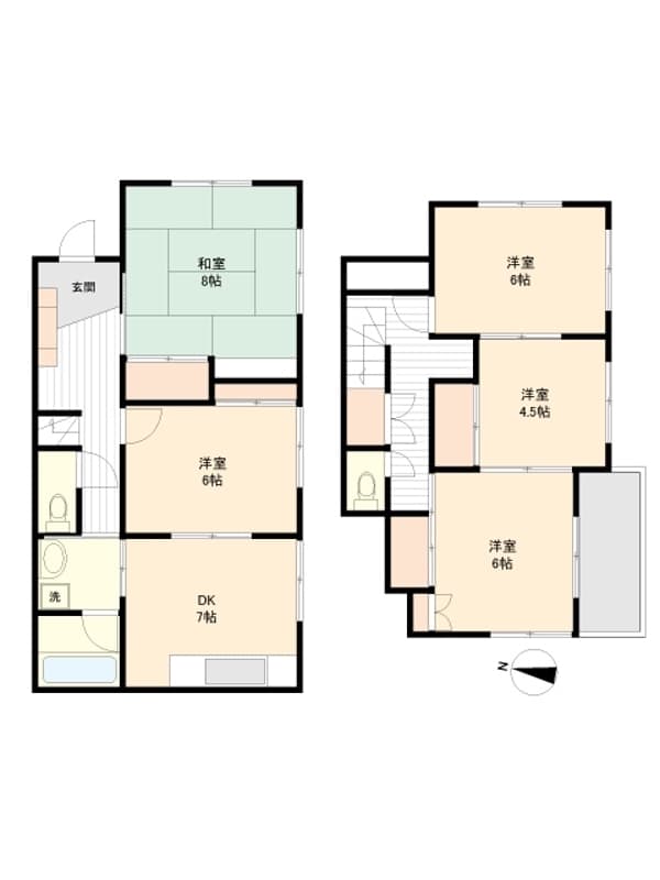 Main exterior of Tatenodai rental house