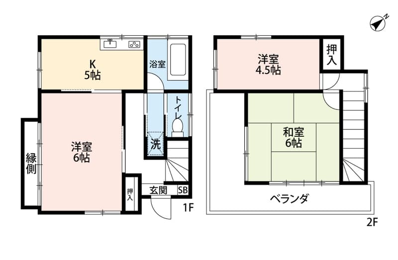 Preview floorplan of Kitamatsu Detached House (Kitamatsu Dokodate)