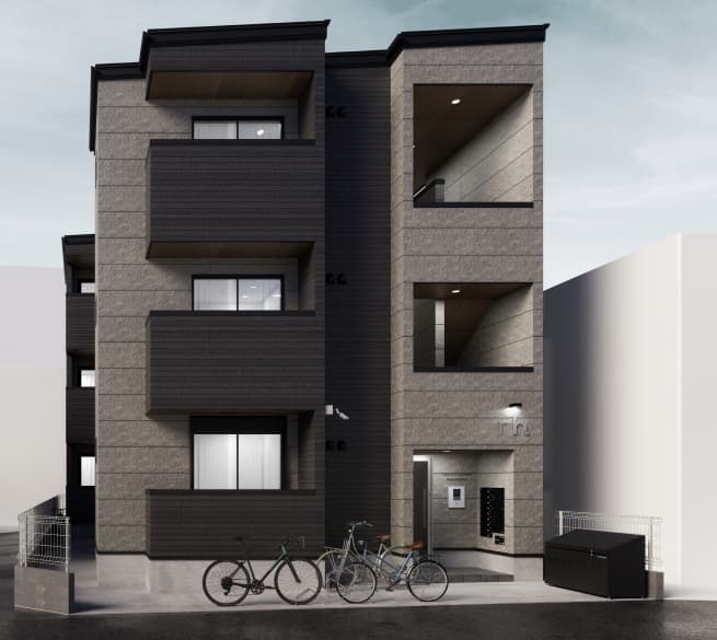 Main exterior of robot home Kamagaya