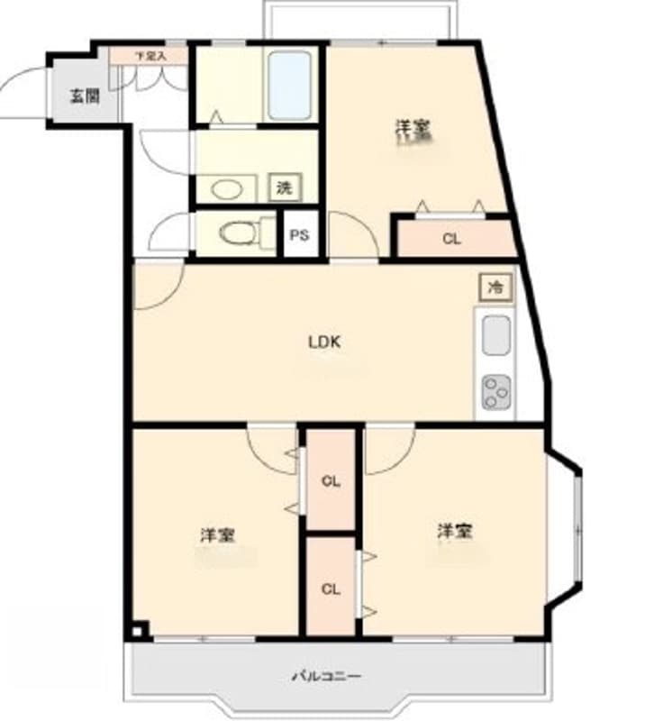 Preview floorplan of Lions Mansion Idogaya