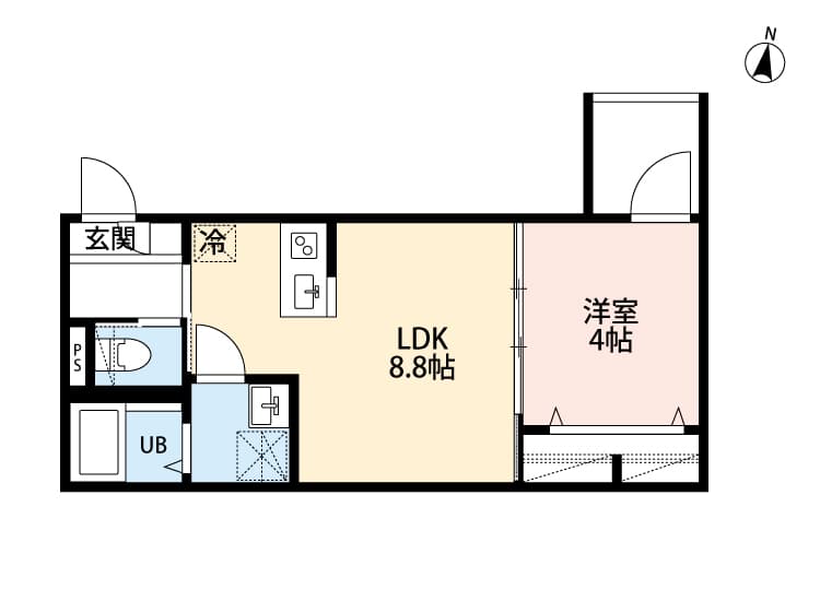 Preview floorplan of robot home Kitaurawa