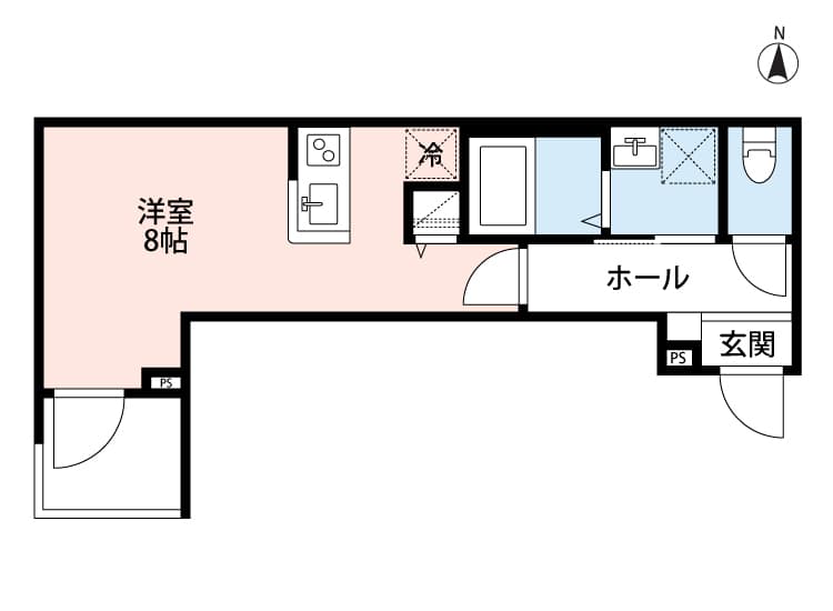 Preview floorplan of robot home Nisshin II (robot home Nisshin Two)