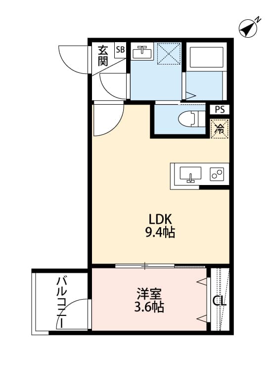 Preview floorplan of robot home Atagocho B (robot home Atagochobee)