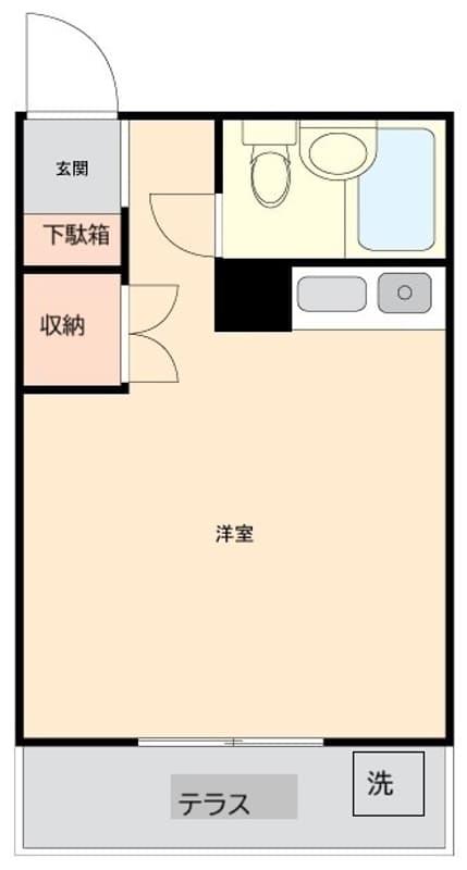 Preview floorplan of orange coat hiyoshi