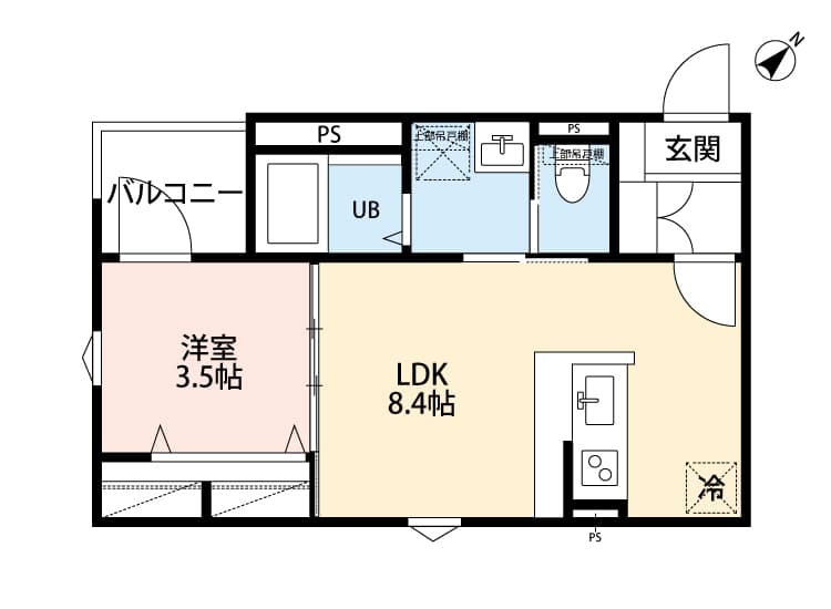 Preview floorplan of Résonne Noir